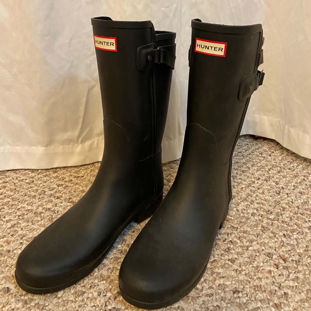 Mid Calf Hunter Boots